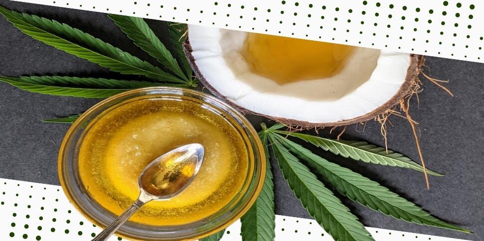 Óleo de coco MCT de cannabis