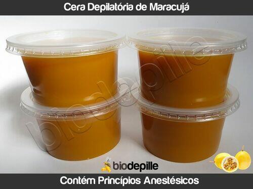 Cera Depilatória de Maracujá BioDepille - 1 Kg em potes