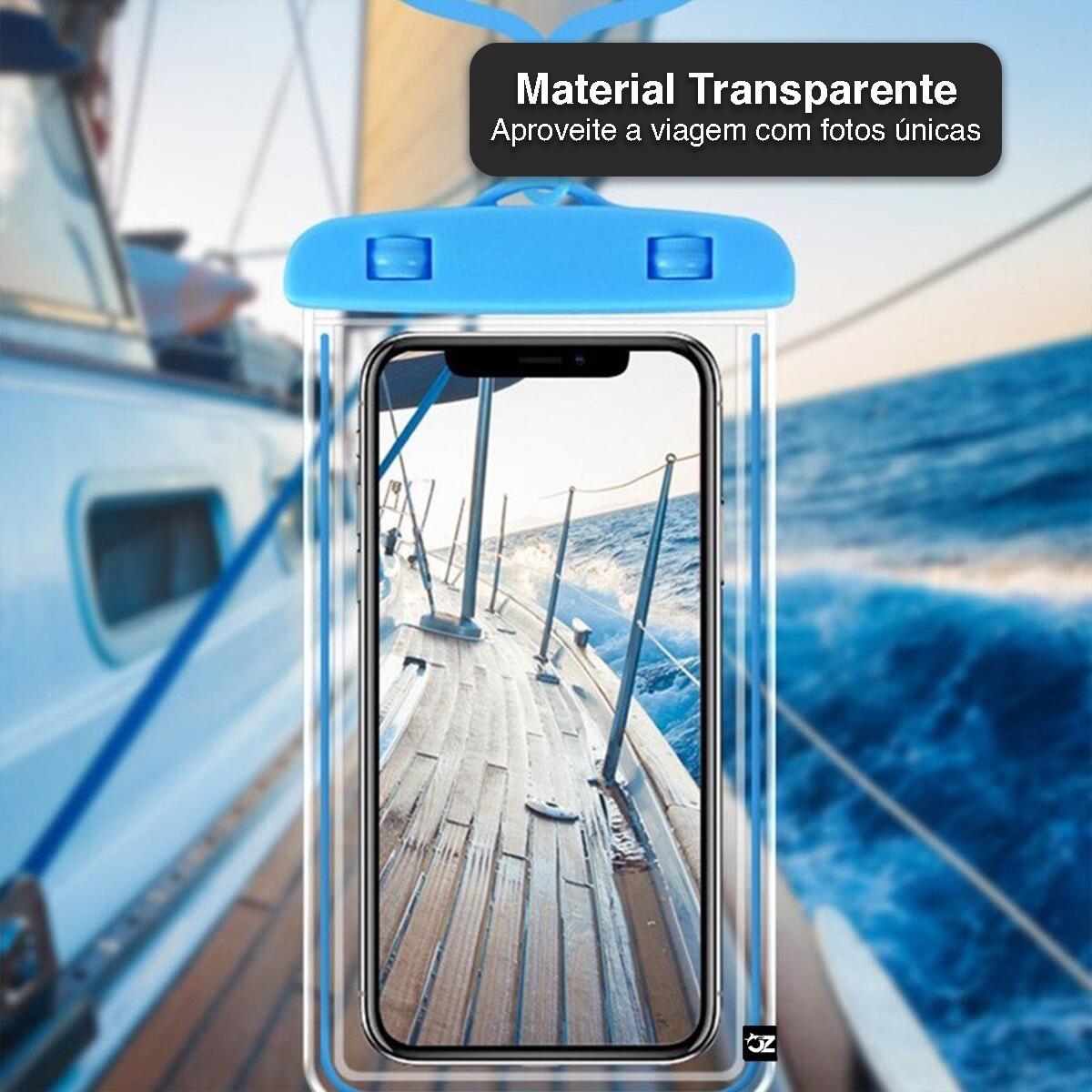 Kit 3 Capa Case Celular Protetora Prova D'água Mergulho | Open Zee