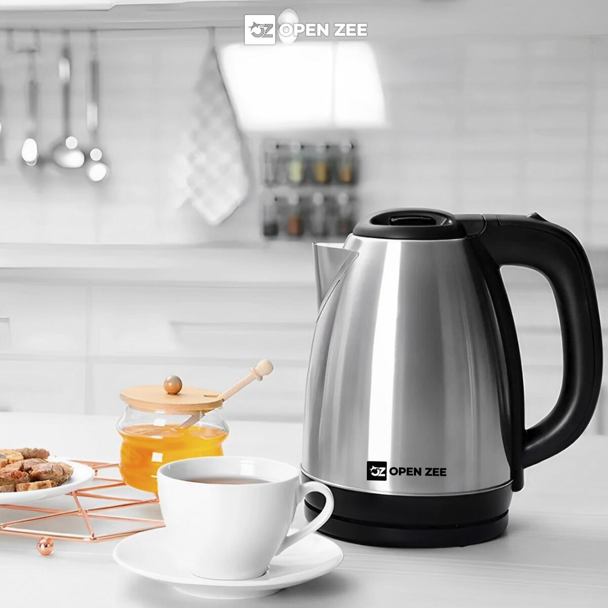 Chaleira Elétrica 110v ou 220v Portátil De Aço Inox | OPEN ZEE