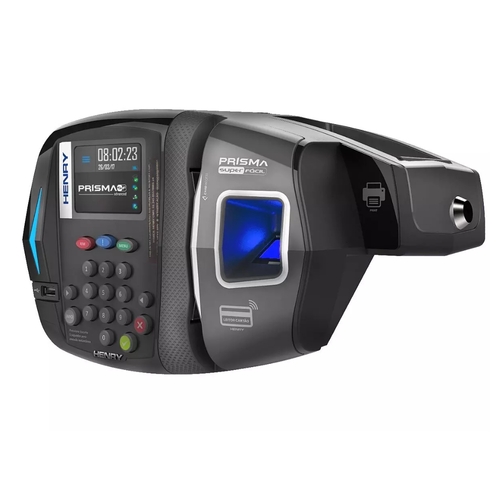 Relógio de Ponto Digital Henry Prisma NP22 | Bio Azul