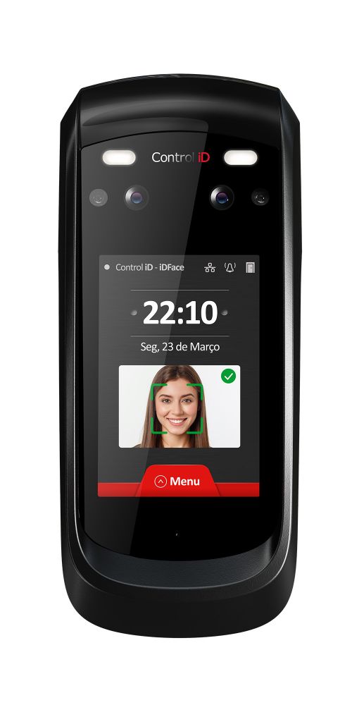 Registrador de Ponto Eletrônico Control iD iDFace REP-P