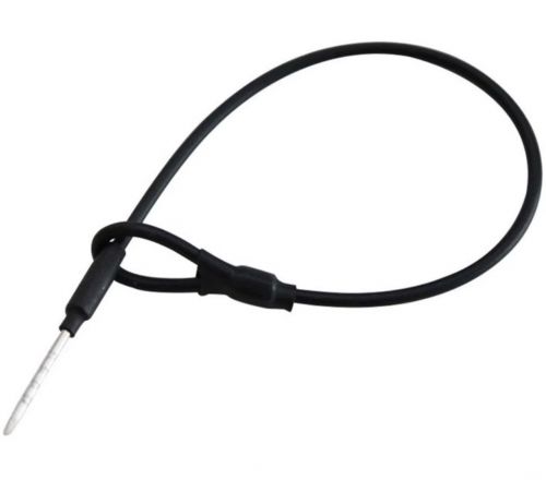 Cabo de Aço 17cm para Tag Rígida - Preto