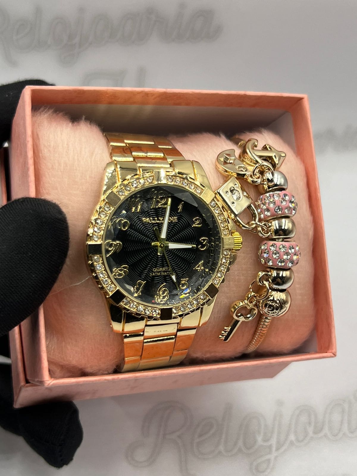 Pulseira Puma Dourado Relogio European Energy Relogio Puma Dourado