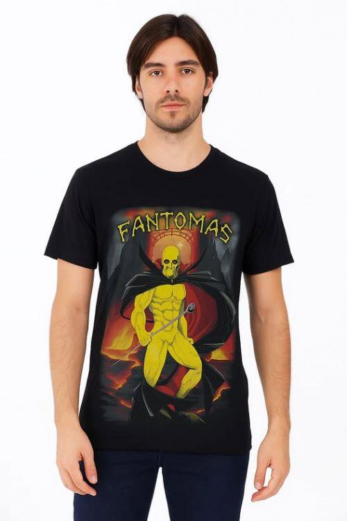 Comprar CAMISETA FANTOMAS - de R$61,75 a R$65,55