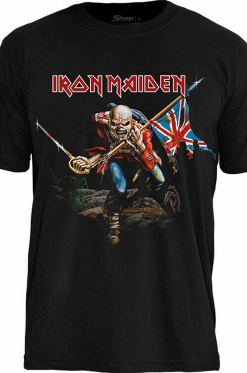 Comprar Camiseta Iron Maiden - The Trooper (Produto Oficial / STAMP) -  CANAL DAS CAMISETAS