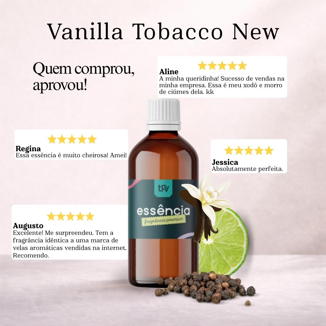 エッセンシャルオイル Tabaco Essência Vanilla Tobacco tudo para velas - de R$13,20 a R$265,90