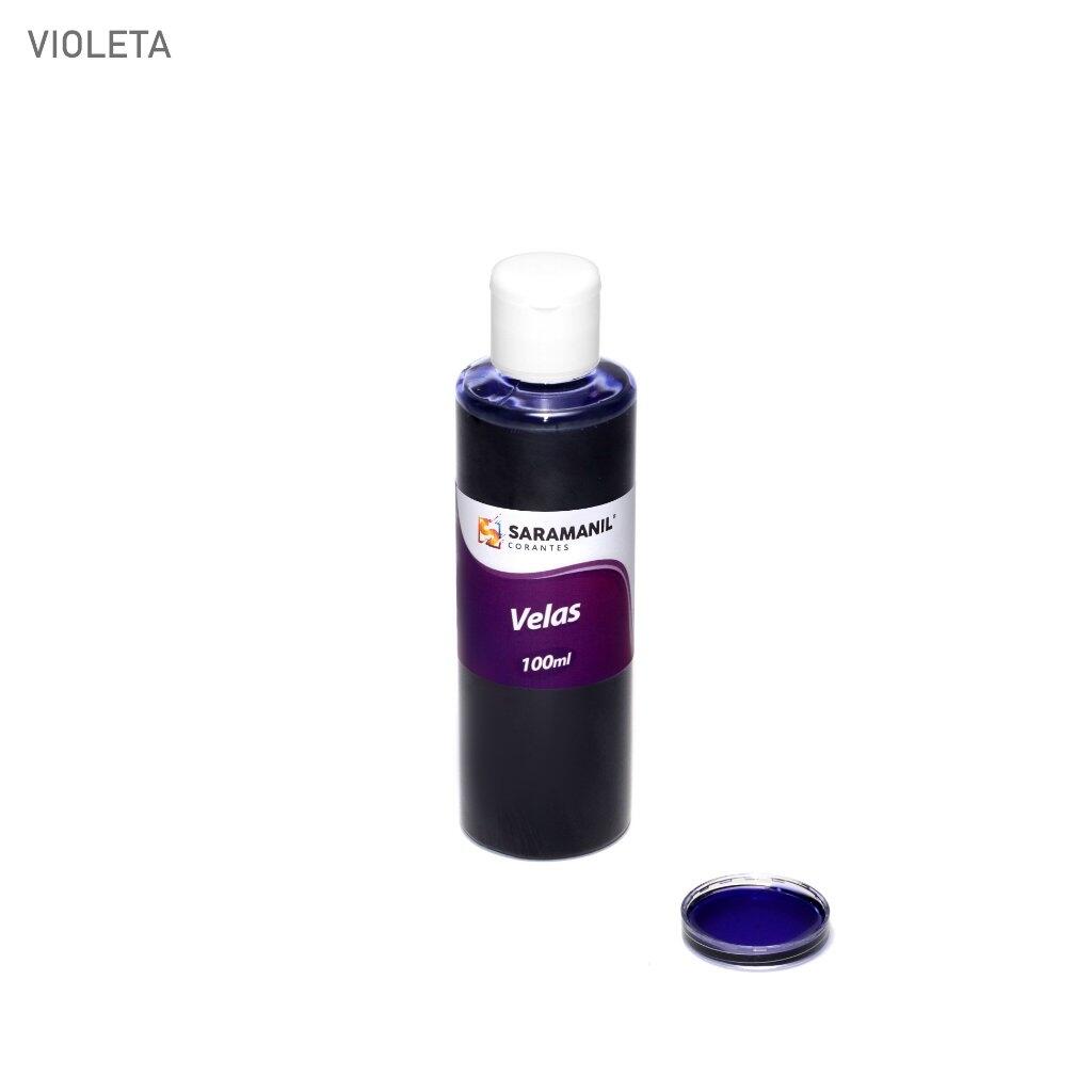 Tinte líquido para velas - Violeta x27ml - Perles & Co