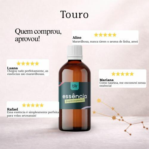 Aroma marcante com musk e patchouli para velas