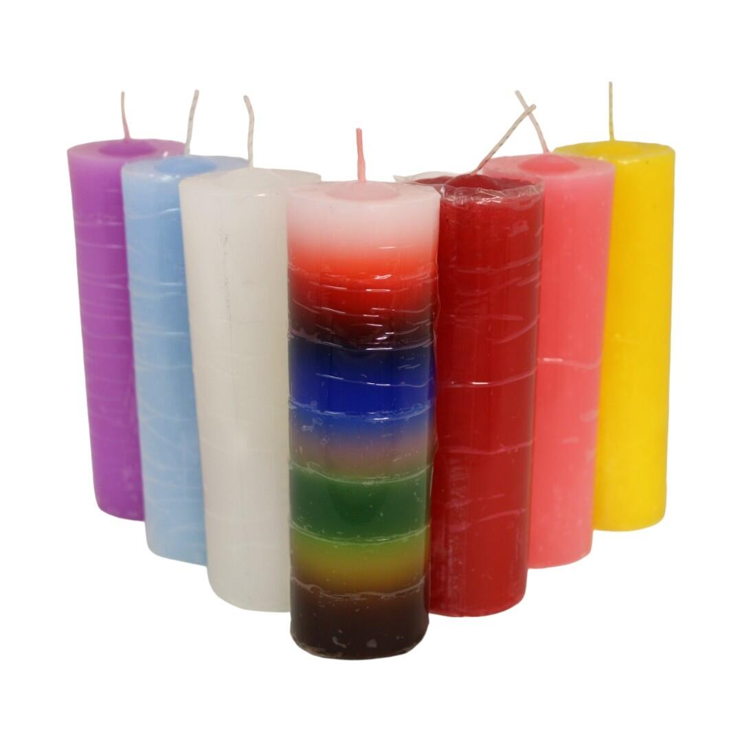 Vela R Vela de 7 Dias vermelha com Parafina Pura - tudo para velas - a partir ...