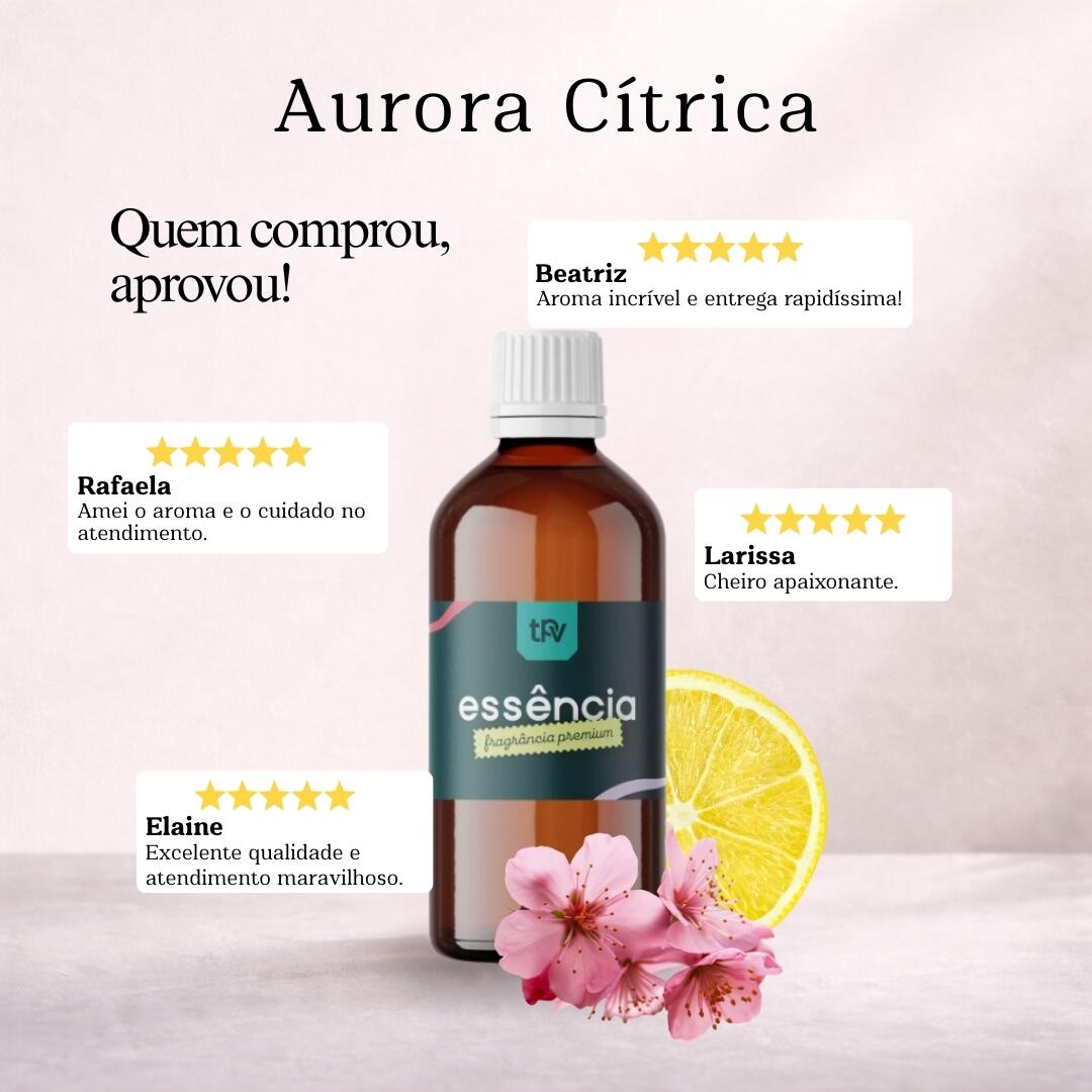 Essência Aurora Cítrica Lipossolúvel Premium