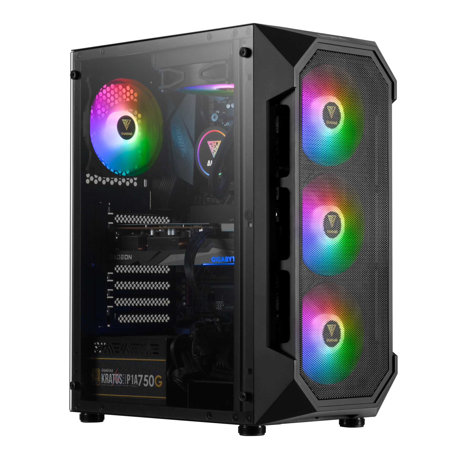 PC GAMER- Ryzen 5 5600GT , 16GB DDR4, SSD 256 GB,500w, Gabinete