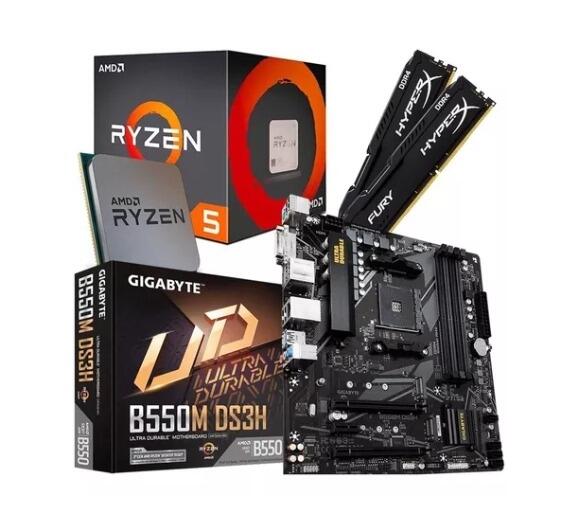 PC GAMER- Ryzen 5 5600GT , 16GB DDR4, SSD 256 GB,500w, Gabinete