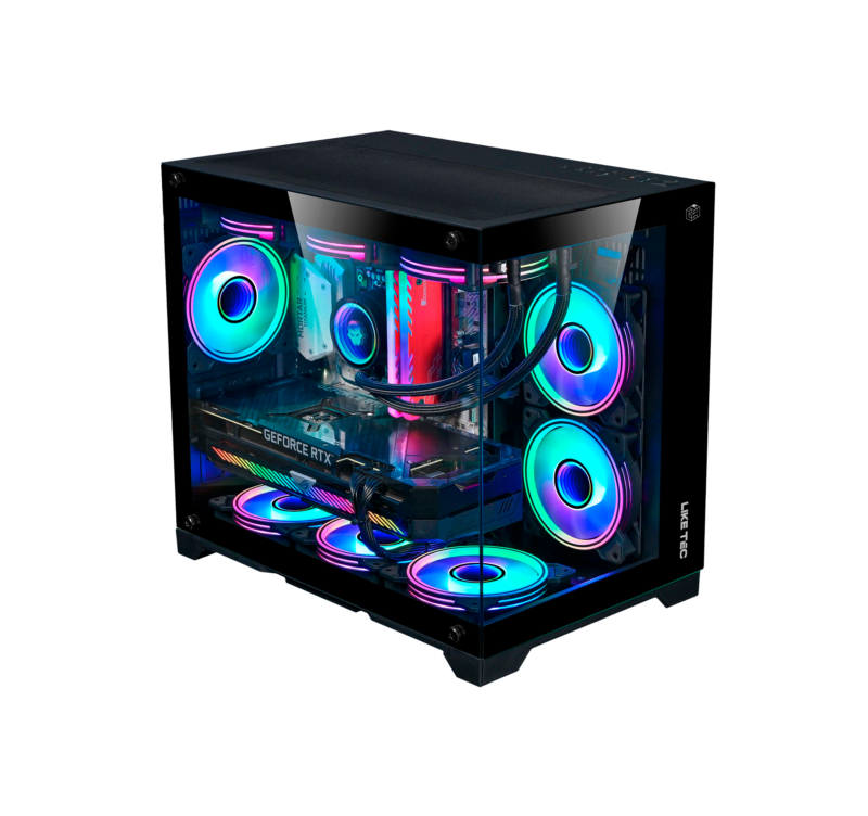 PC Gamer Intel Core i3-13100F, GTX 1650, 16GB, 480GB, Fonte 500W