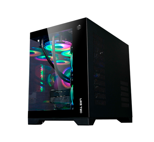 PC Gamer Intel Core i3-13100F, GTX 1650, 16GB, 480GB, Fonte 500W