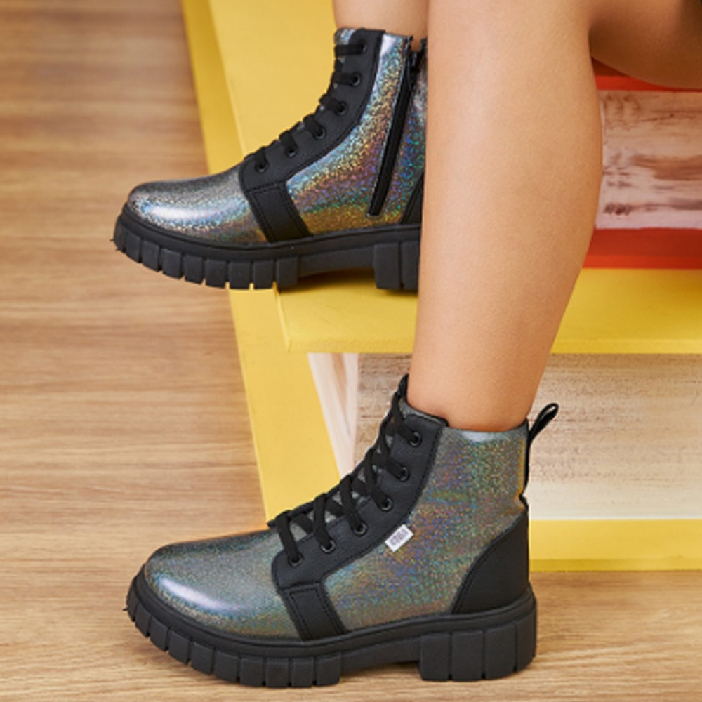 Klin Bota Infantil Feminina Tamanho 18 BOTA CANO CURTO INFANTIL