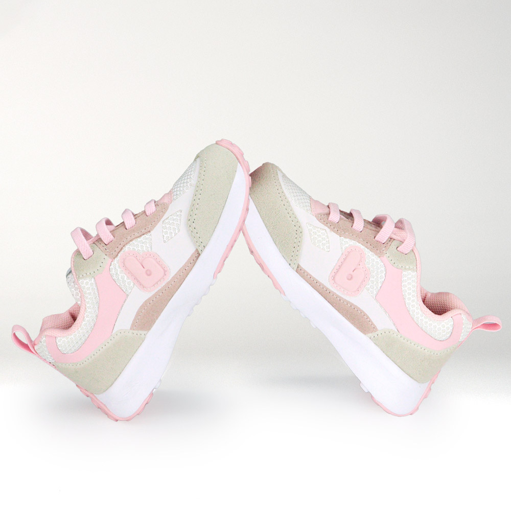 Pink TÃªnis Bibi Way 2way Tenis Bibi Dentro E Fora Hot Tênis Da