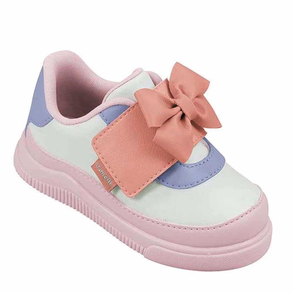 TÊNIS INFANTIL MENINA PAMPILI 699 POM POM COLORIDO a partir de R