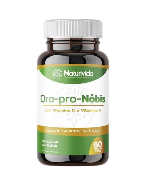 Ora Pro-Nbis + Vitamina A e Vitamina C 60 Cpsulas 500mg