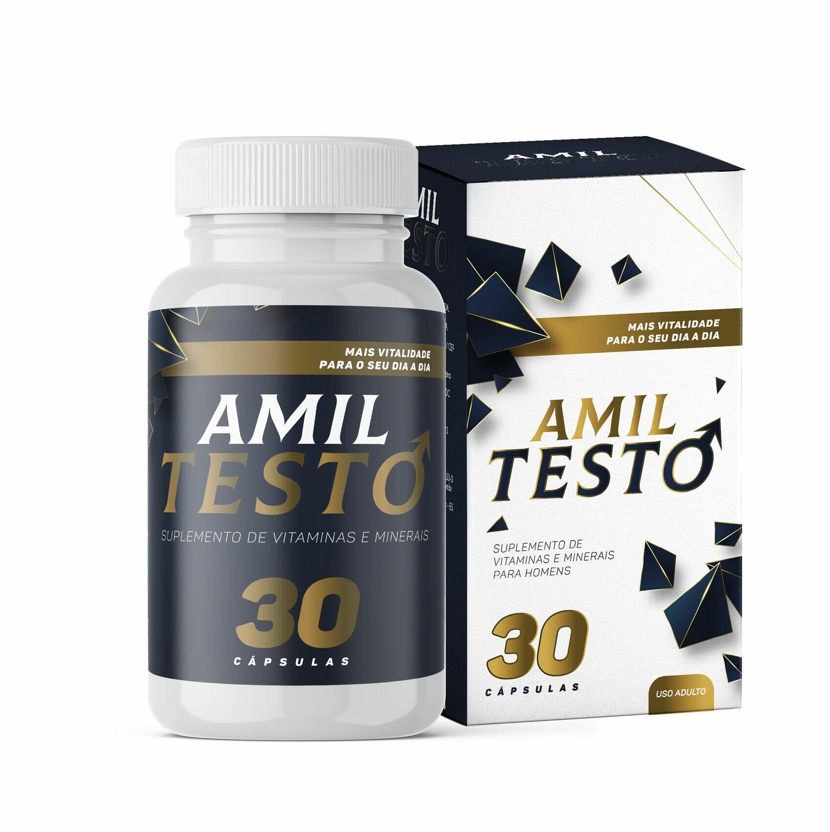 AmilTesto - 30 Cápsulas