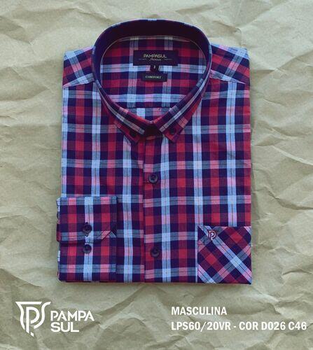 Camisa Pampa Sul Masculina Slim Confort LPS 60/20