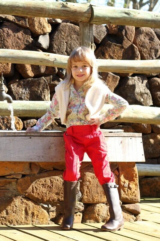 Bombacha Infantil Feminina Castelhana