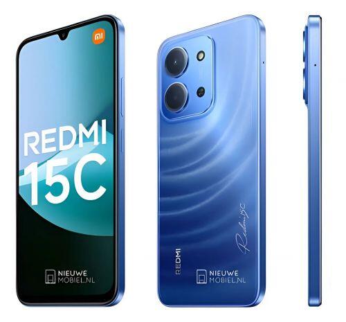 XIAOMI Redmi 15C 4G Smartphone 8GB+256GB Verde, Fotocamera 50MP E Display 120Hz, Batteria 6000mAh E Ricarica Veloce 33W, MediaTek Helio G81-Ultra Con HyperOS 2
