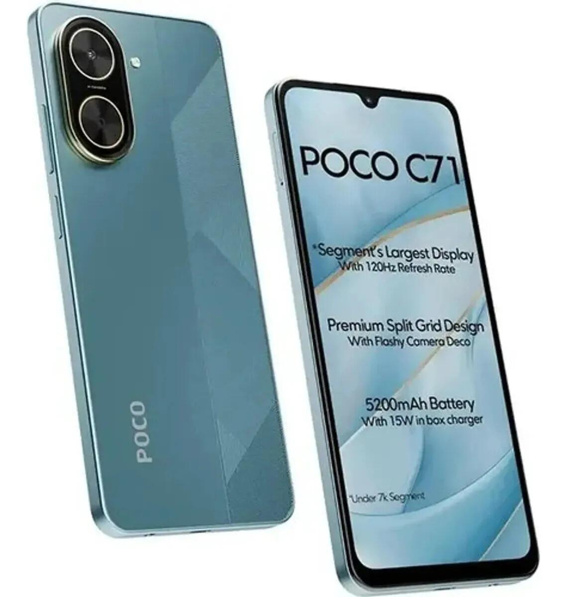 スマートフォン本体 Poco c71-realme 14x-redmi A5-oukitel C35 Comprar Smartphone Xiaomi Poco C71 4/128GB