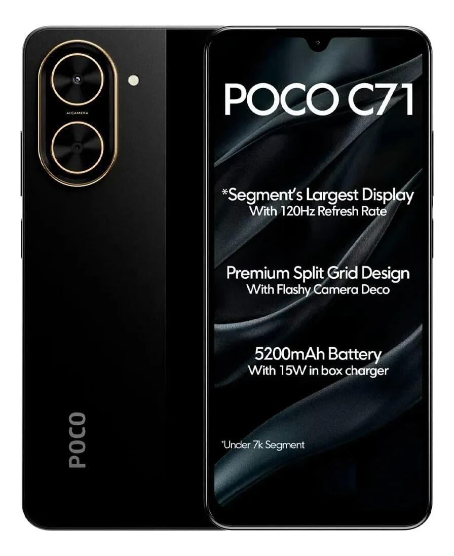 Comprar Smartphone Xiaomi Poco C71 Dual Sim 64GB 3GB RAM Câmera