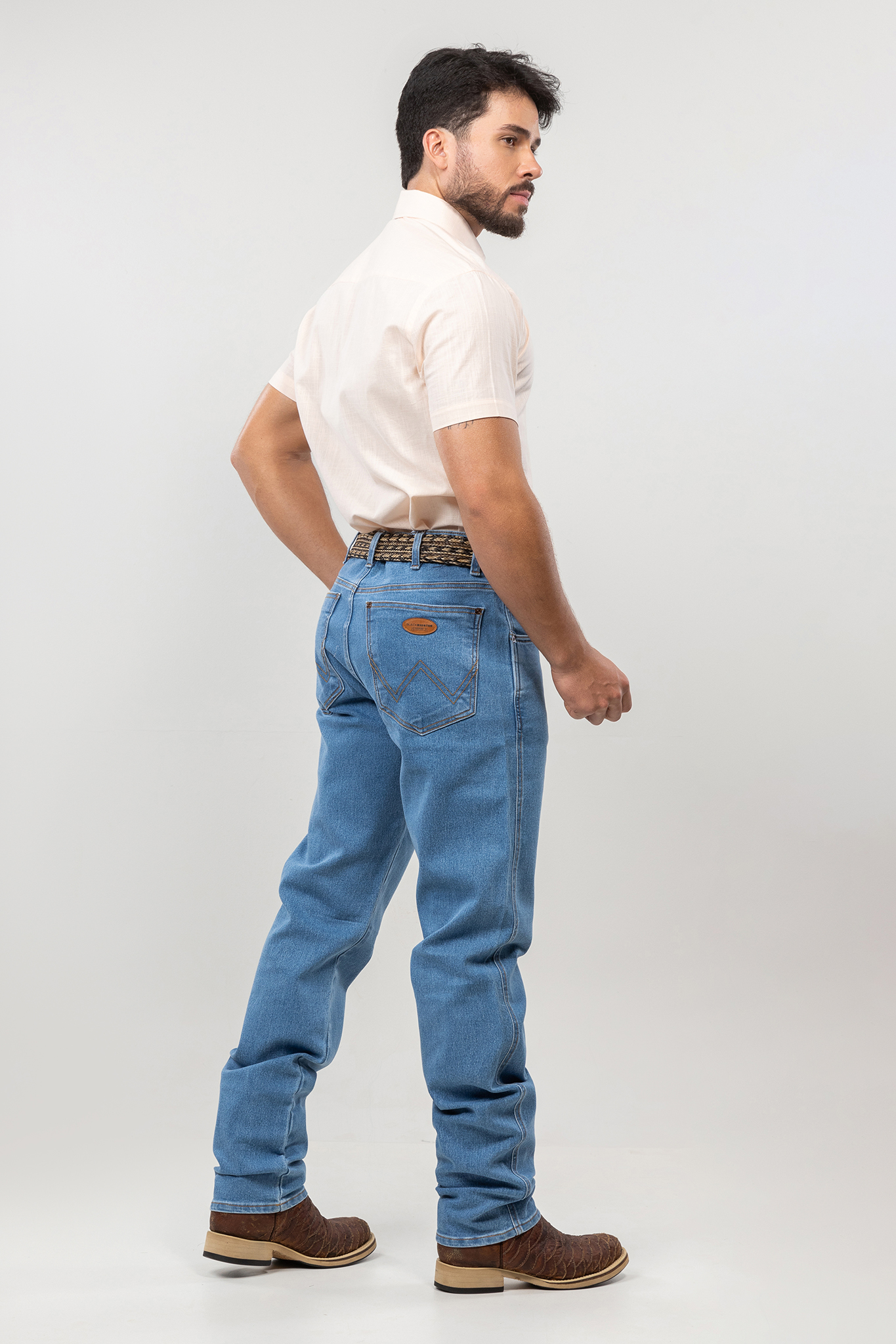 Jeans Masculina Tradicional Fabrica CalÃ§as Jeans Calça Country