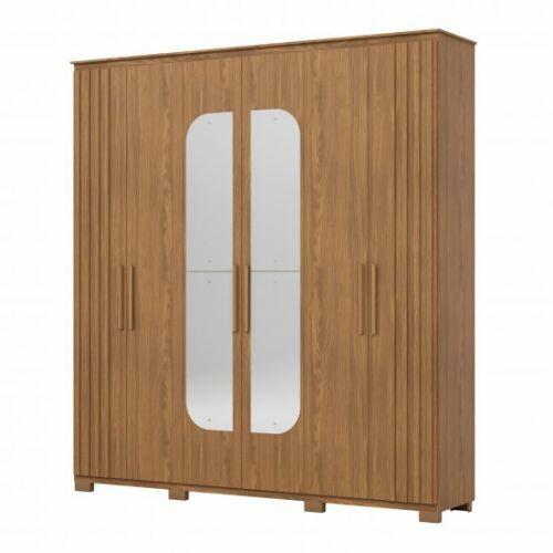 Comprar Roupeiro Josan Soft 6 Portas + Pé + Espelho