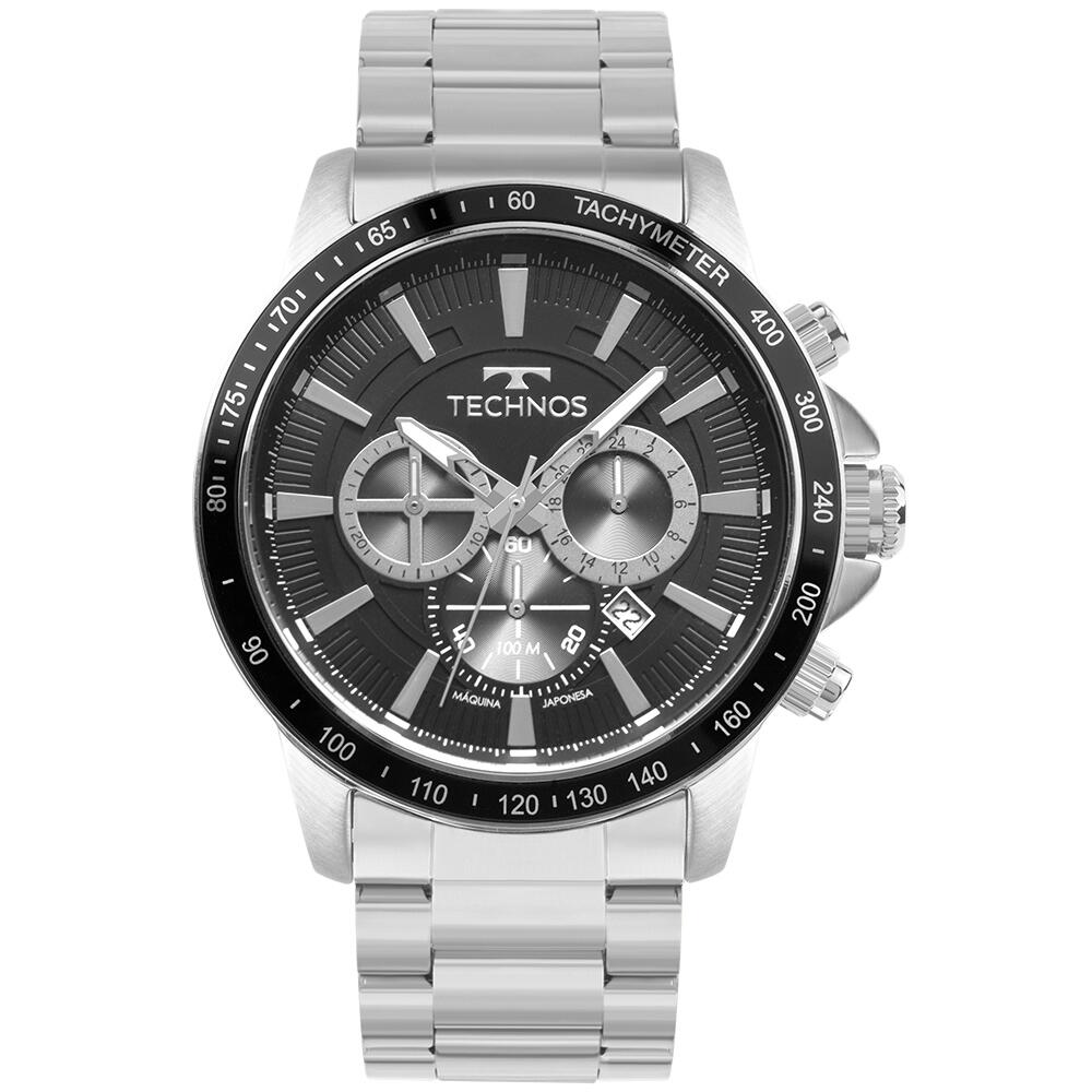 Relógio Technos Masculino Grandtech Prata JS26AEX/1P