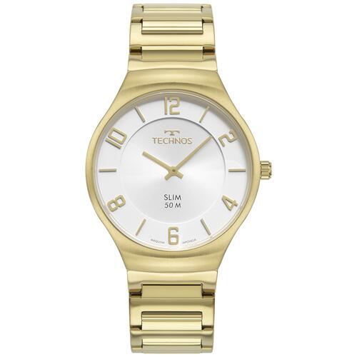 Relógio Technos Masculino Classic Slim Dourado 1L22WK/1K