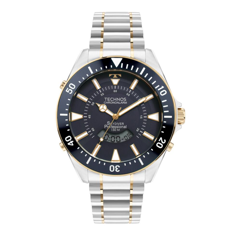 Relógio Technos Masculino Skydiver Bicolor WT2050AI/1A