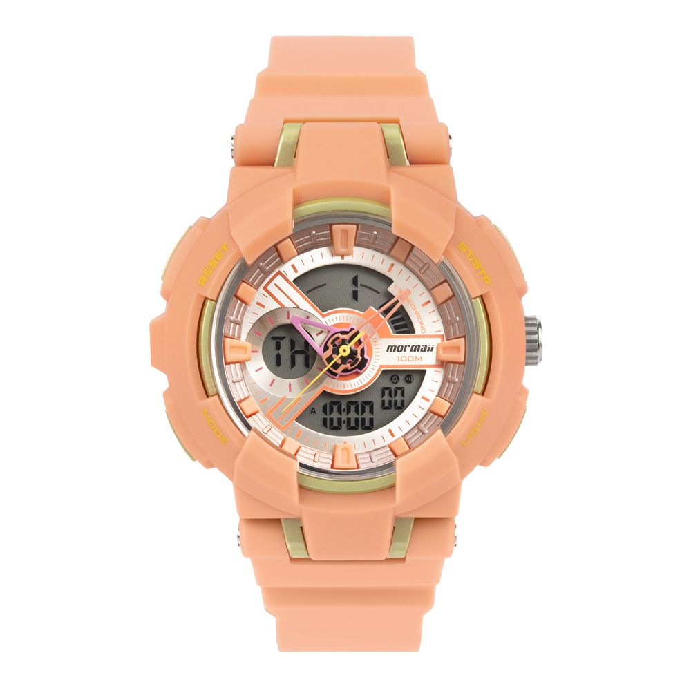 Relógio Mormaii Feminino Sports Laranja MO16718A/8L