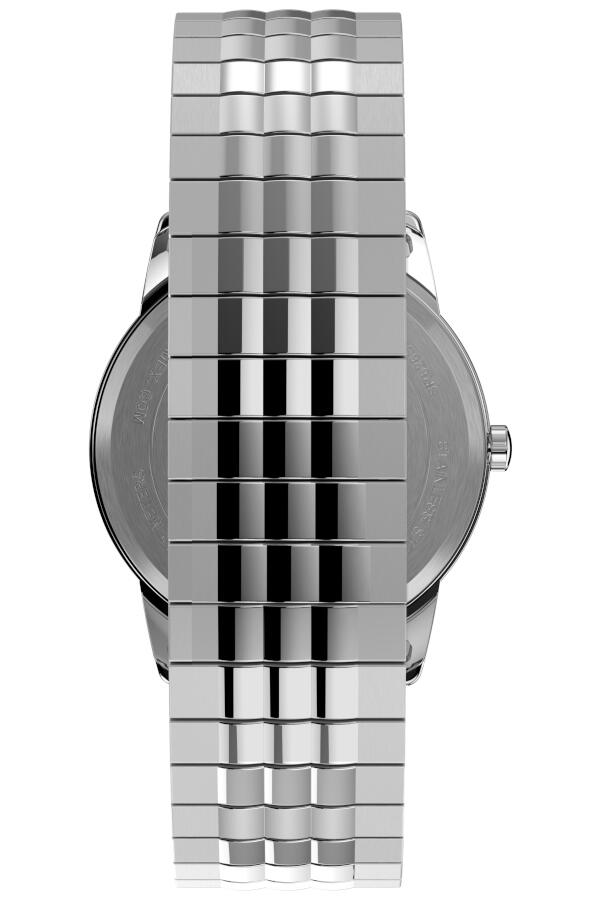 Relógio Timex Masculino Mola Prateado Easy Reader TW2V05500