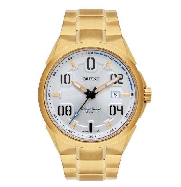 Relógio Orient Masculino Neo Sports Dourado MGSS1247 S2KX