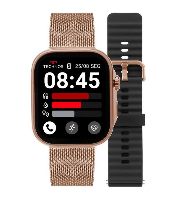 maxmam様④ Smartwatch Technos Connect Max Call Rosé TMAXCAC/9J