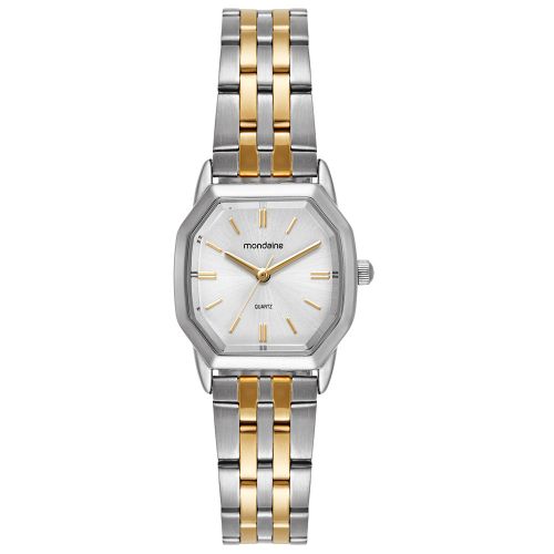 Relógio Mondaine Feminino Minimalista Bicolor 32972LPMVBE3