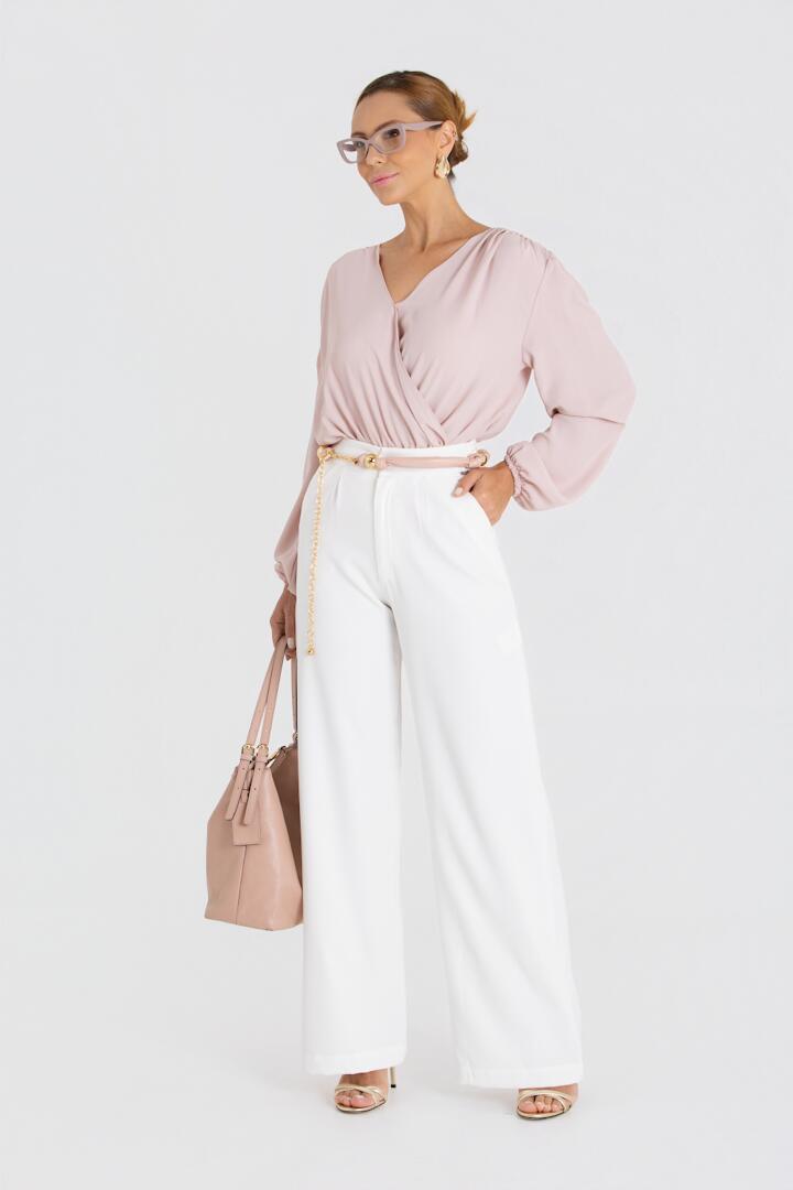 Calça Pantalona Alfaiataria Feminina | Dicas e Combinações