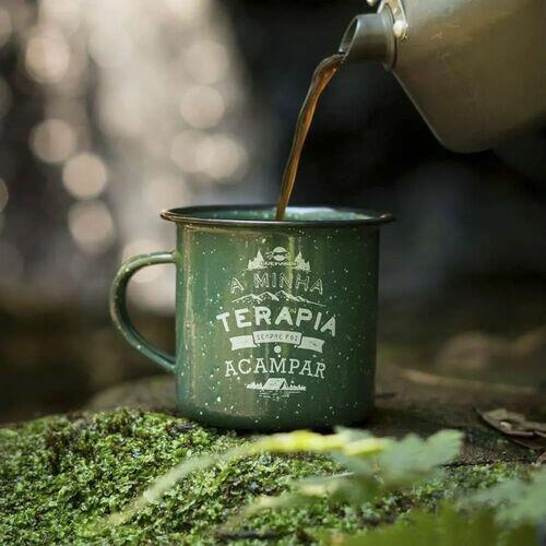 Caneca esmaltada - Guepardo