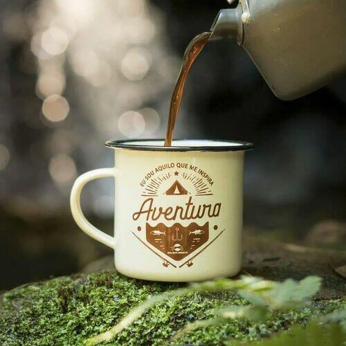 Caneca esmaltada - Guepardo