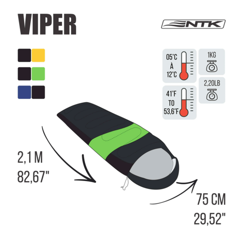Saco de dormir Viper - Nautika