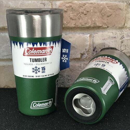 Copo térmico 600ml verde - Coleman