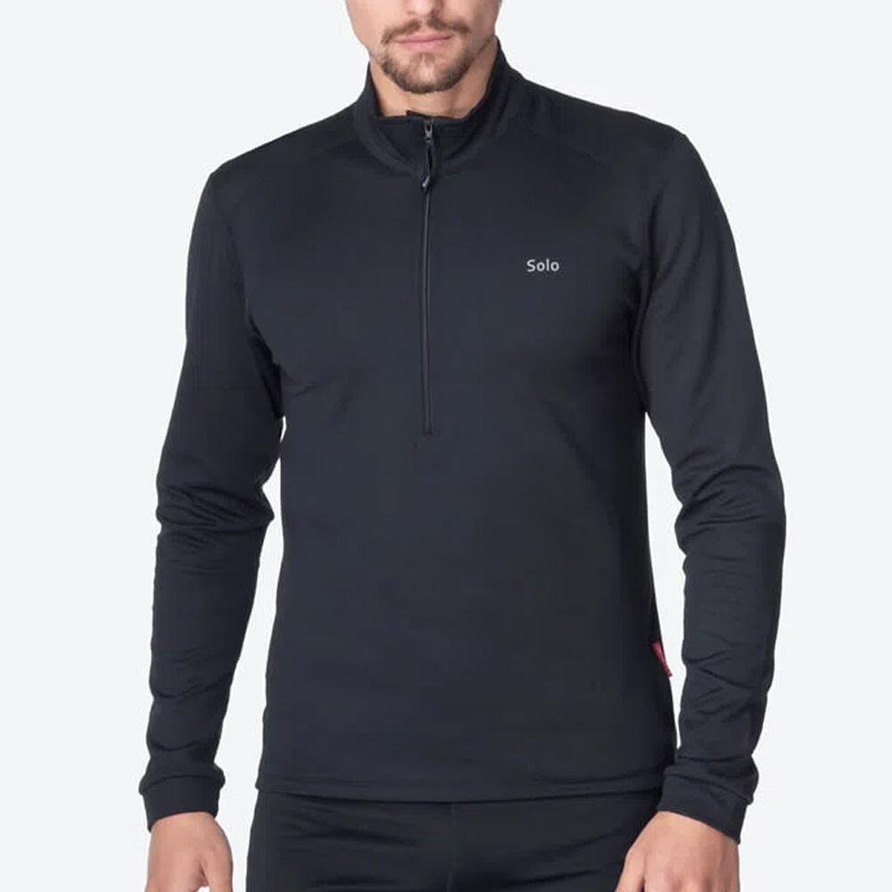 【美品】CREDONA TERRA RIB 2WAY ZIP THERMAL Comprar Blusa segunda pele térmica X-Thermo Zip masculina - Solo