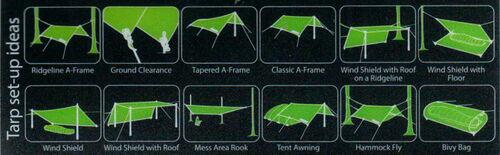 Tarp Poncho Nylon 70D - Sea to Summit