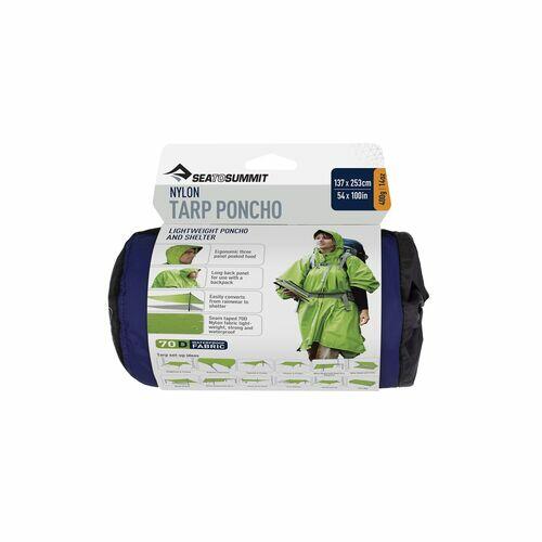 Tarp Poncho Nylon 70D - Sea to Summit