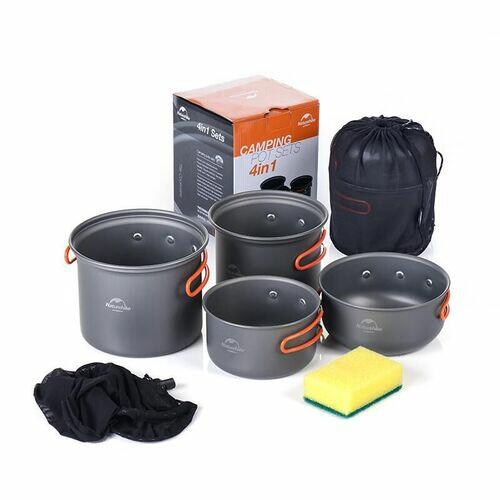 Conjunto de panelas Mountain Cook 4 peças - NatureHike