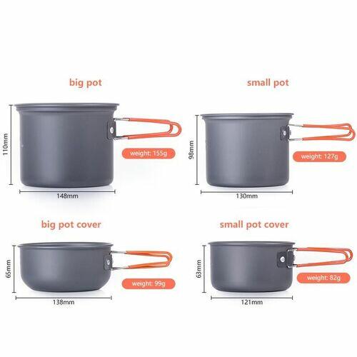 Conjunto de panelas Mountain Cook 4 peças - NatureHike