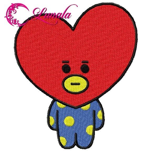 Comprar Matriz de bordado - BT21 - Tata - R$10,00